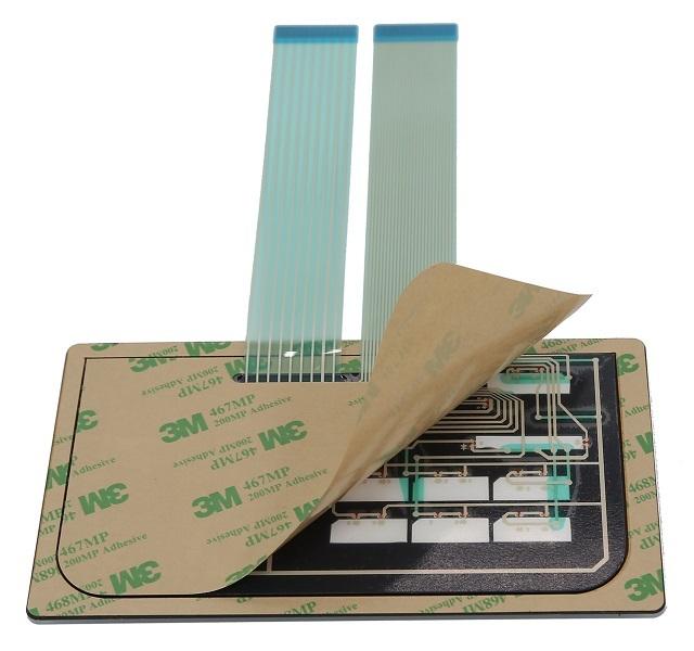 Polyester Circuit Capacitive Membrane Switches IP67 Waterproof 2