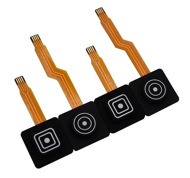Tactile Metal Dome Rubber Keypad Switch With Copper FPC Circuit 1