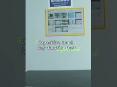 Capacitive touch key function test