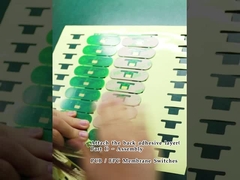 Attach the back adhesive layer（Part I）