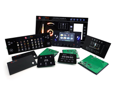 Polyester HMI Capacitive Membrane Switch For Household Appliance