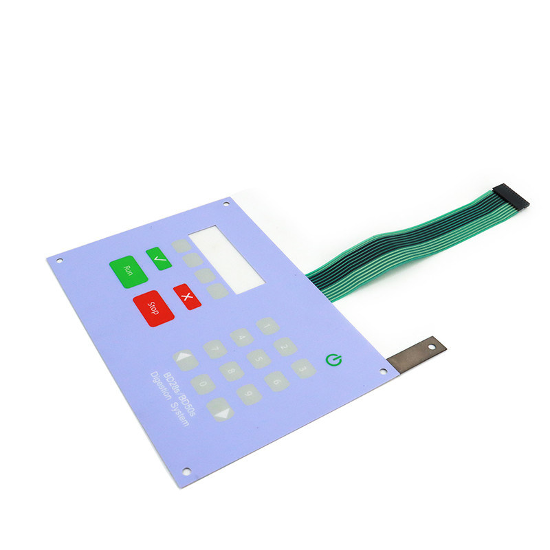 1mm PET Tactile Membrane Switches Multicolor With Low Power Consumption
